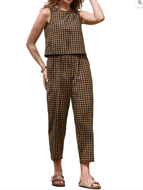 Other - Checkered Set in Brown & Black